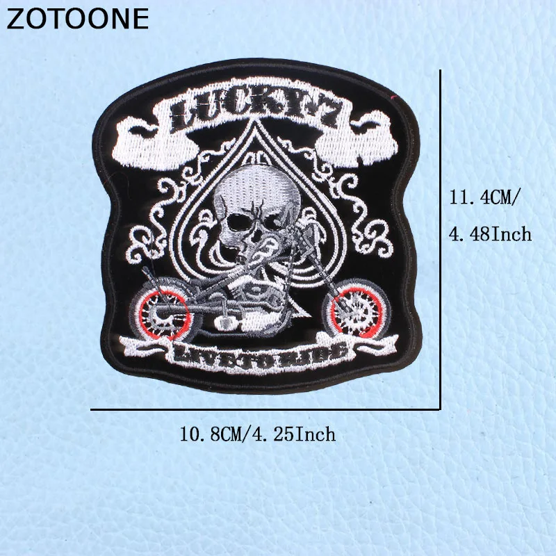ZOTOONE военные нашивки для поднятия боевого духа вышивка патч наклейки на одежду украшения железа на Байкер пользовательские патч аппликация рок группа E