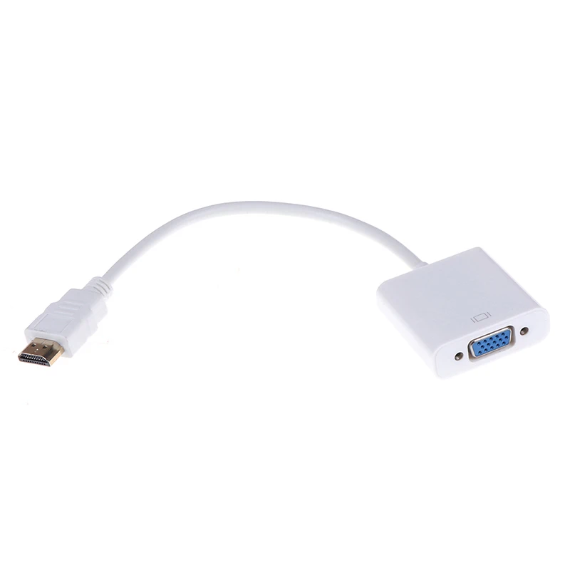 Новый HDMI в VGA адаптер 1080P цифро аналоговый преобразователь кабель для Xbox PS4 ПК