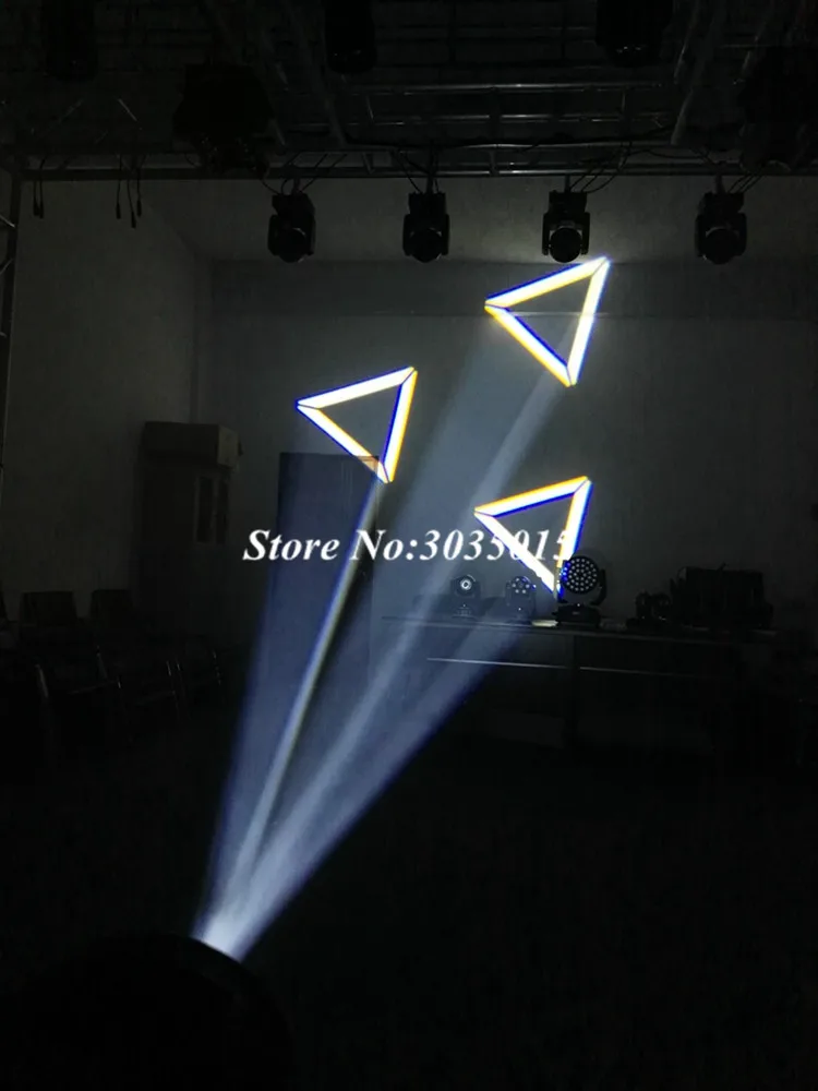 8 шт./лот высокая яркость LED 90 Вт точечные движущиеся фары Gobo эффект пятна DMX512 для Dj