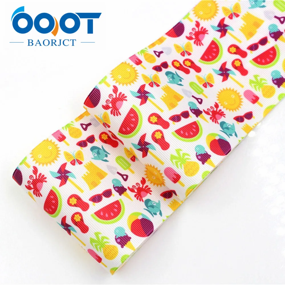 OOOT BAORJCT 177252 3 '྇ мм мультяшная печатная корсажная лента DIY Ручная работа