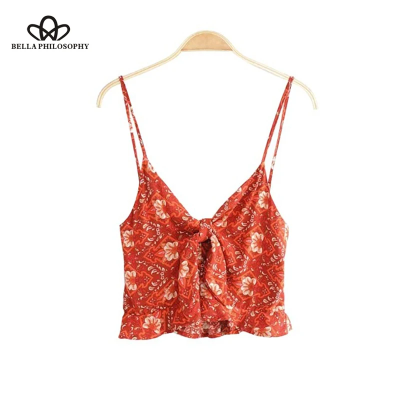 Женская блузка без рукавов с регулируемыми лямками и открытой спиной Wonder новинка