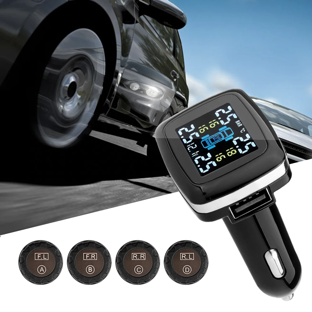 ONEVER автомобильный беспроводной TPMS датчик давления в шинах Система мониторинга с