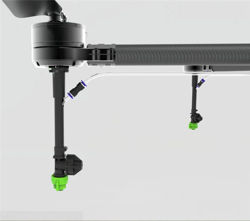 EFT E610 10L сельскохозяйственный распылитель Дрон летная платформа 10 кг спрей/рамка комплект/hobbywing X6 мощность DIY 1400 мм Колесная база ватеруав