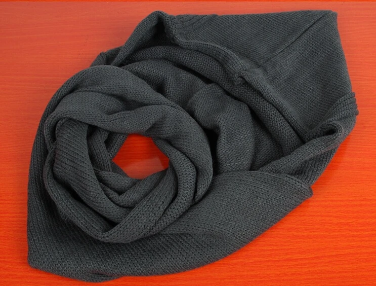 Женский шарф с капюшоном зимний большого размера бесплатная доставка|scarf knit|ring