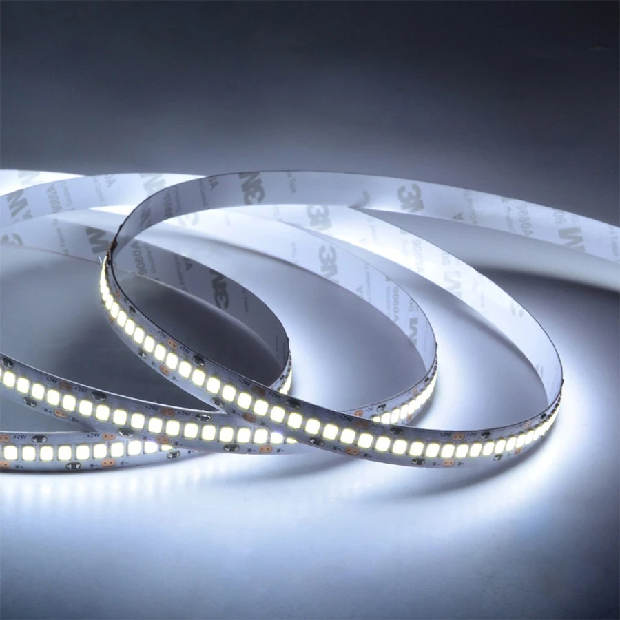 Светодиодная лента высокой яркости 1 м 2 3 4 5 светильник 2835 SMD 12 в пост. Тока 240