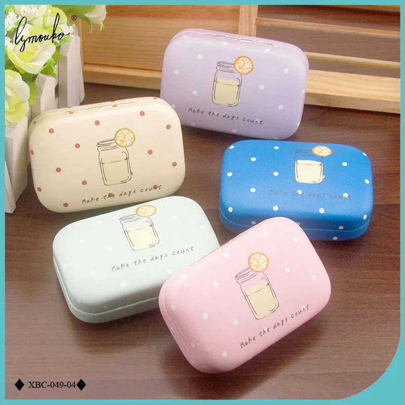 Lymouko милый Западный популярный дизайн портативный с зеркалом металлические