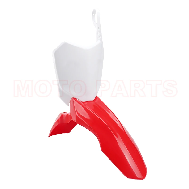 Мотоциклетные CRF110 пластиковые передние номерные знаки + Универсальные Передние
