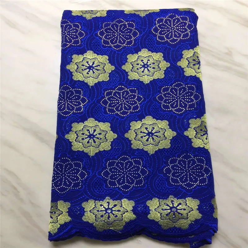 

Cassiel African Swiss Voile Lace High Quality Eyelet Cotton Swiss Lace Material Latest African Swiss Lace Fabric With Stones