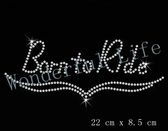 Бесплатная доставка Рожденный в езду Алмазный мотив стразы | Дом и сад