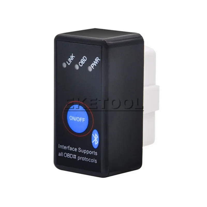 Стабильное оборудование V1.5 черный OBD2 Bluetooth интерфейс ELM327 поддерживает все