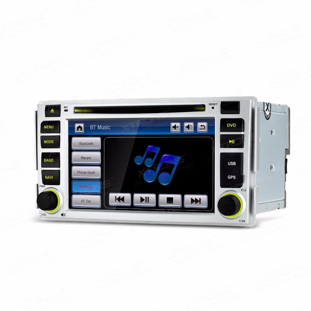 Автомобильный DVD плеер 6 2 "HD цифровой сенсорный экран GPS для Hyundai Santa Fe второго