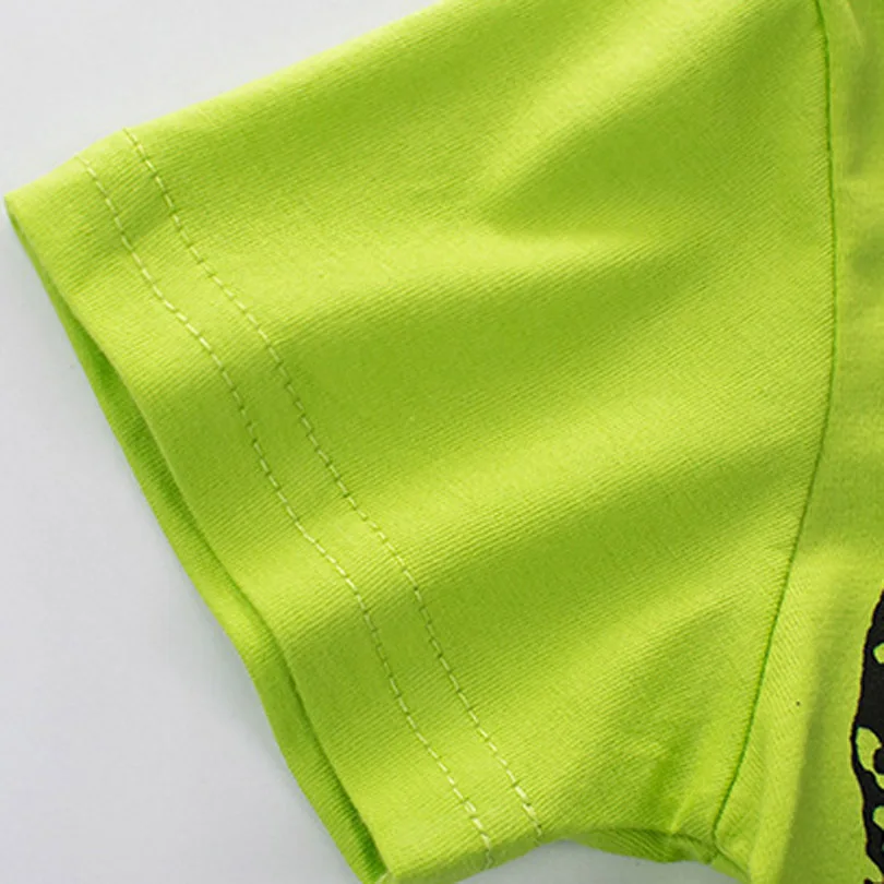 2019 летняя футболка с короткими рукавами для детей ясельного возраста