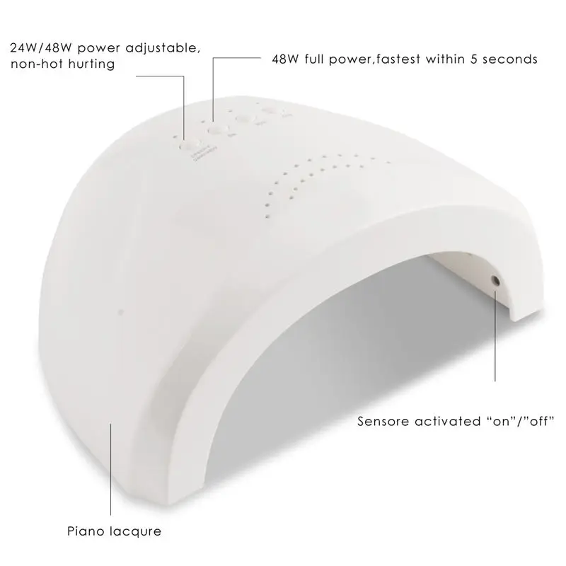 SUNUV SUN9x Plus 36 Вт для УФ-геля светодиодный Гель-лак для ногтей машина инфракрасный датчик таймер набор лампа для ногтей УФ лампа Сушилка для ногтей - Цвет: Sunuv1 Lamp