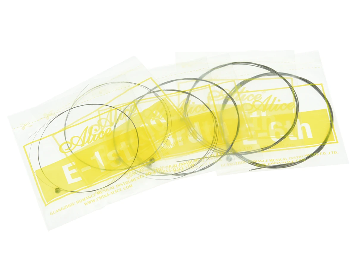 Набор Alice Plated Steel Electric Guitar String Super Light Stings 1st-6th (. 009-. 042) | Спорт и развлечения