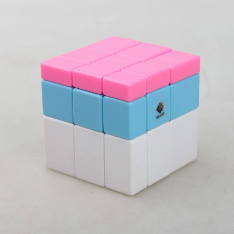 CubeTwist зеркало блоки 3x3x3 Magic Cube Stickerless головоломка куб обучающие игрушки для