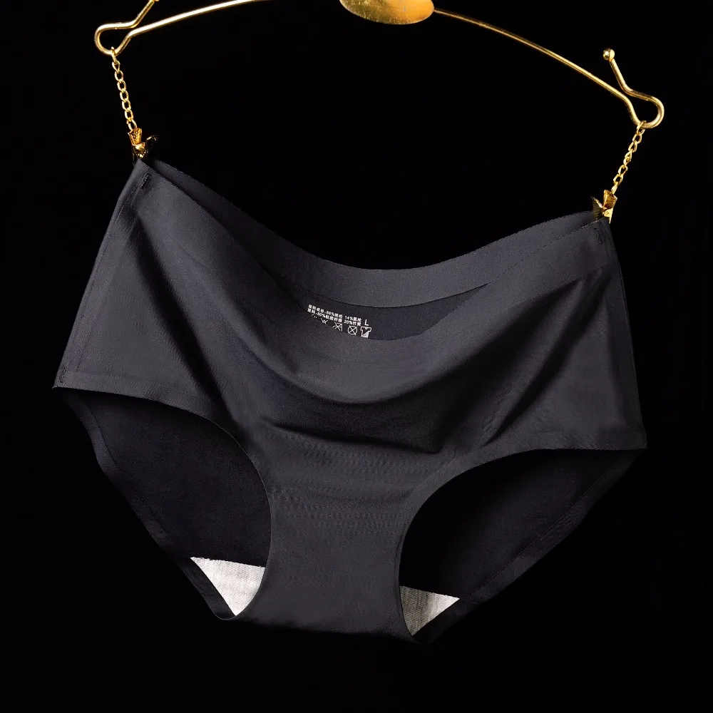 Женские трусики La MaxPa хлопковое Шелковистое бесшовное нижнее белье размеры S M L XL