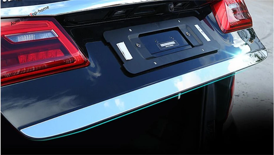 Крышка багажника Yimaautotrims для BMW 5 Series Sedan G30 530I 2017 2020 внешние аксессуары|trim cover|bmw