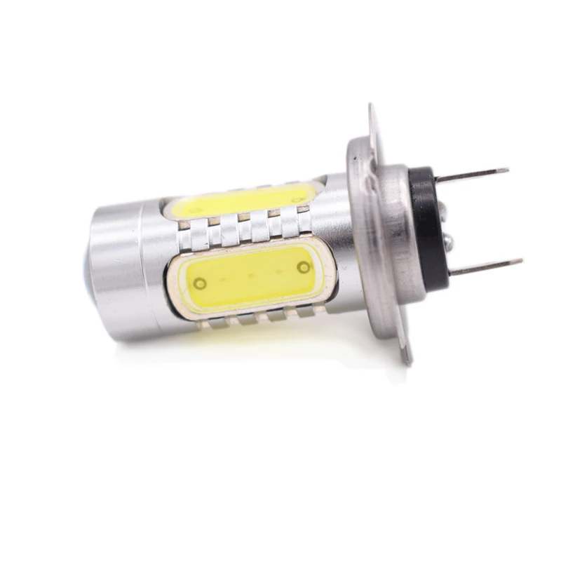 Leite 2шт H7 светодиодный COB Авто 7 5 Вт H7/H11/H1/H3 белый светильник противотуманный s для