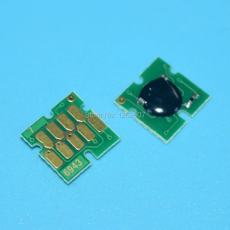 Чипы картриджей T6941 T6942 T6943 T6944 T6945 5 цветов для принтеров Epson T3000 T5000 T7000 T3200 T5200 T7200 T3270