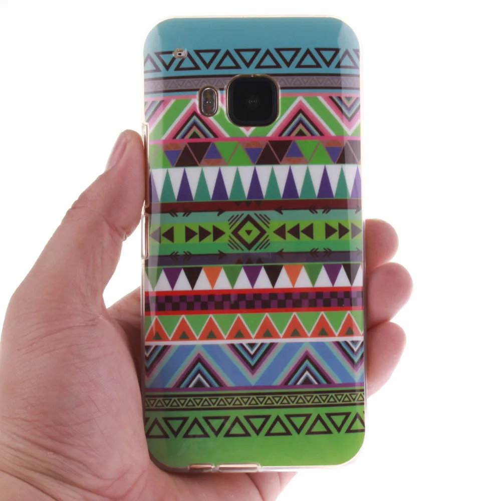 Роскошь для HTC 9 мода загущающие силиконовые подходит тпу красочный мультфильм