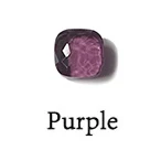 Purple SLJELY, известный бренд, элегантное, разноцветное, карамельный, граненый кристалл и камень, квадратная подвеска, ожерелье, мода для женщин, девушек, вечерние ювелирные изделия - Окраска металла: Purple