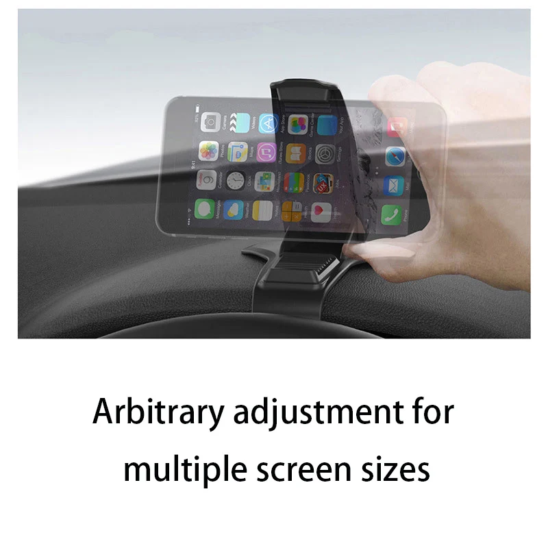 Автомобильный держатель для телефона HUD сотового автомобиля GPS Дисплей Кронштейн