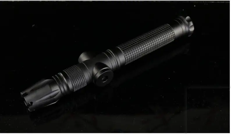 450nm Высокая мощность 100000 м синие лазерные указки 1000 Вт фонарик спичка свеча горит сигареты нечестивых лазер Охота - Цвет: Черный