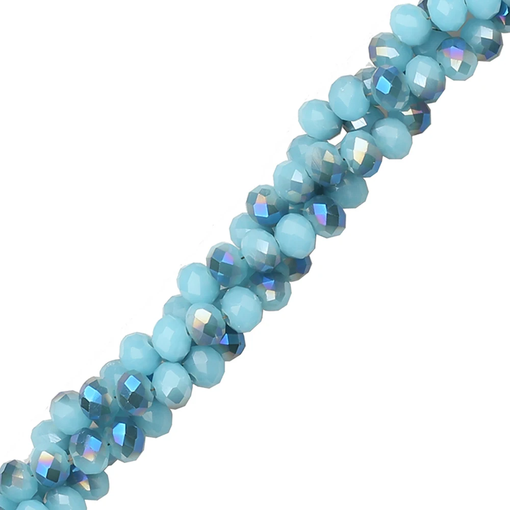 Горячее предложение 6 мм Разноцветные Австрийские хрустальные бусины прибл. 100