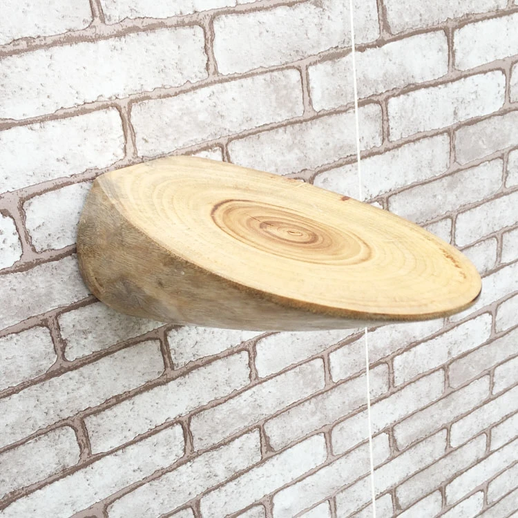 Деревянная настенная полка для хранения гостиной телевизора настенное