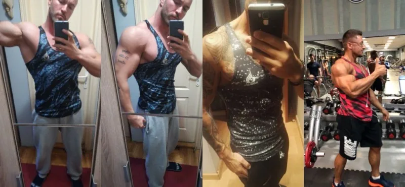 Лето Ryderwear топы на бретелях для мужчин хипстер Забавный крутой жилет с буквенным принтом Мужская мода o-образным вырезом повседневная майка камуфляж