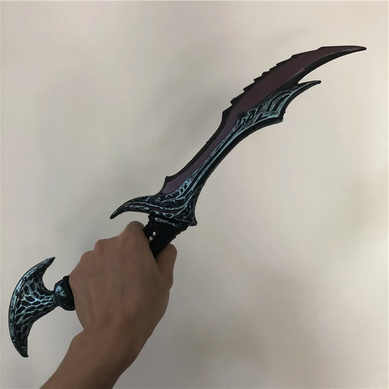 Фигурка из фильма аниме 1:1 Orc Anti Mage Scythe of Vyse модель оружия эльфа реквизит для