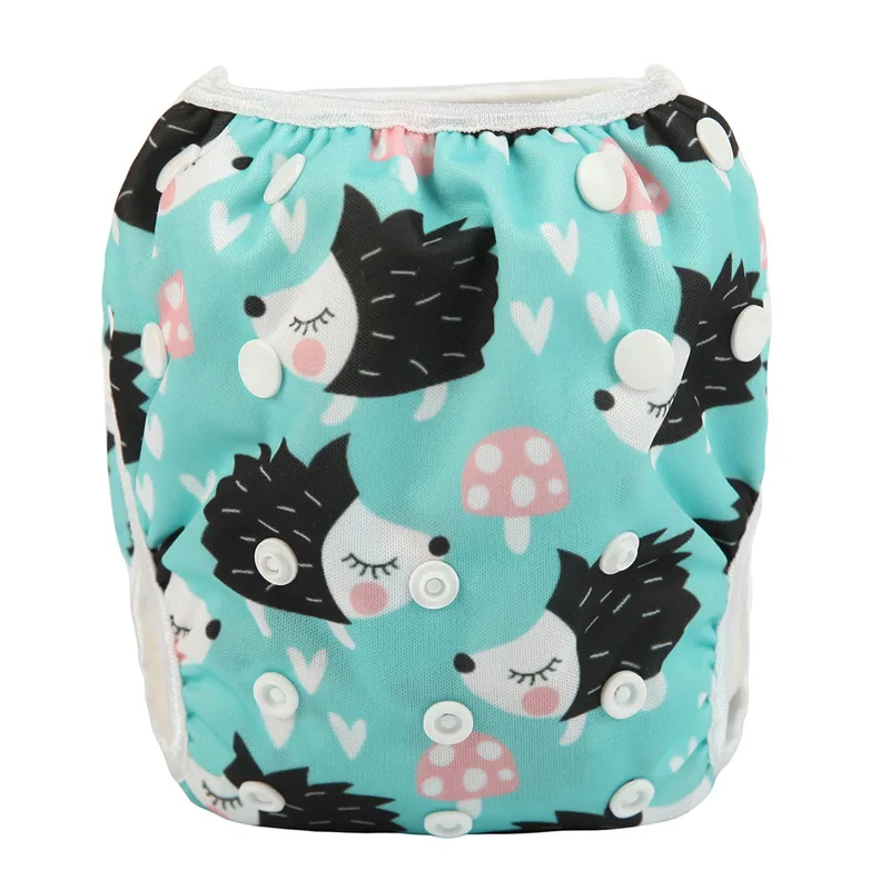 [Sigzagor] NEW Swim Diaper Nappy Pants Reusable baby infant boy girl toddler 0-3 years One Size 3-12kg 6-26lbs - Цвет: S67