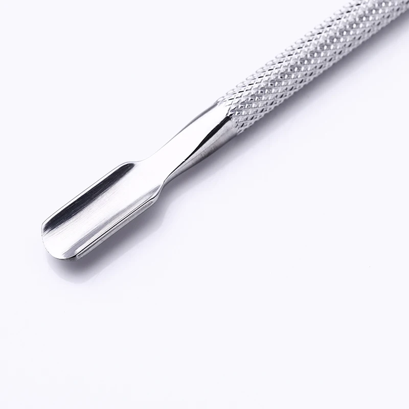 

1 Pcs Dual-end Stainless Steel Finger Dead Skin Nail Cuticle Pusher Remover Trimmer Dead Skin Nail Care Pedicure Cleaner Tool