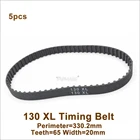 Ремень синхронный 130 XL Ширина = 20 мм Периметр 330,2 мм резиновый ремень XL с замкнутой петлей дюйм трапеция 130-XL ремень ГРМ