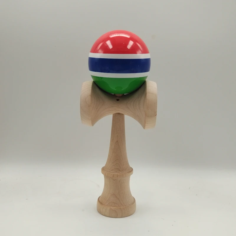 Топ баланс Kendama бук Tama с липким покрытием трехцветный Сплит дизайном пояса V3.0 Mample