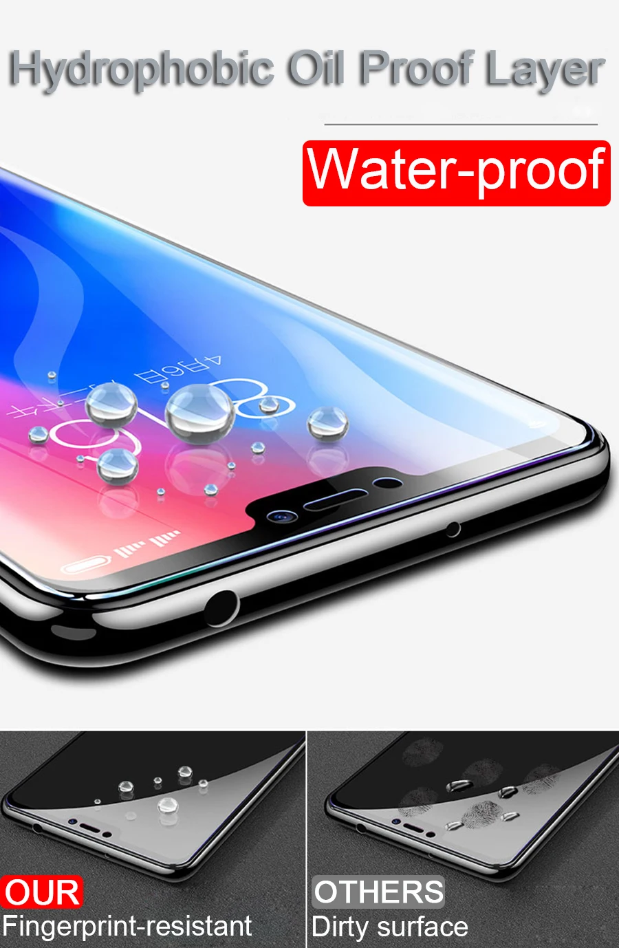 Стекло для Xiaomi mi 8 SE для Xiaomi mi A2 Lite Max 3 2 Pocophone F1 mi x 3 Red mi Note 6 Pro 6A закаленное стекло 2.5D полное покрытие