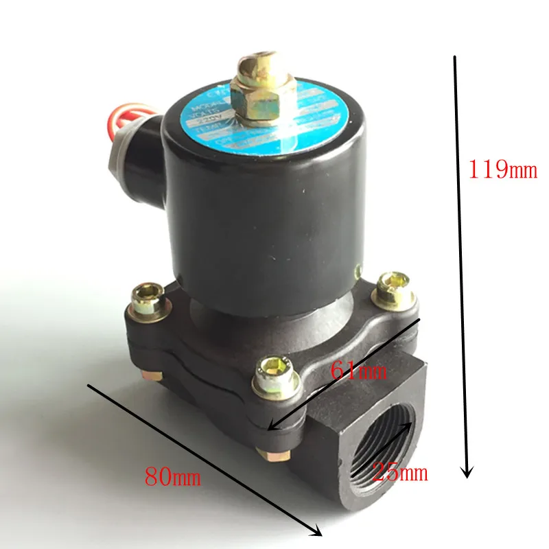 Электромагнитный клапан 2 Вт 3/4 20 12 в 24 В 220 В|electromagnetic valve|solenoid valvewater valve |