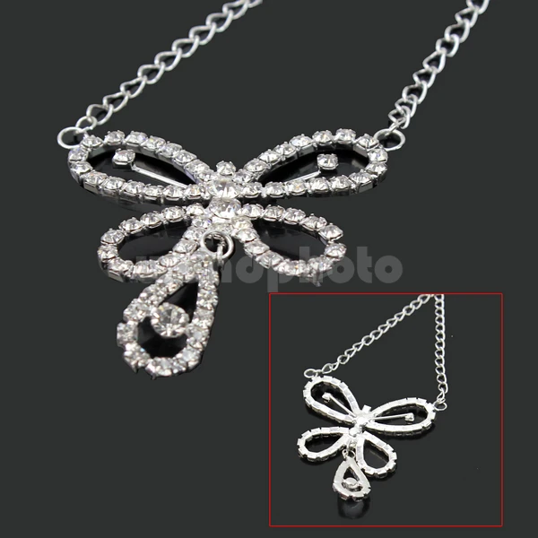 Hot Sexy Rhinestone Butterfly Bikini Body Waist Belly Chain Link Jewelry Gift |