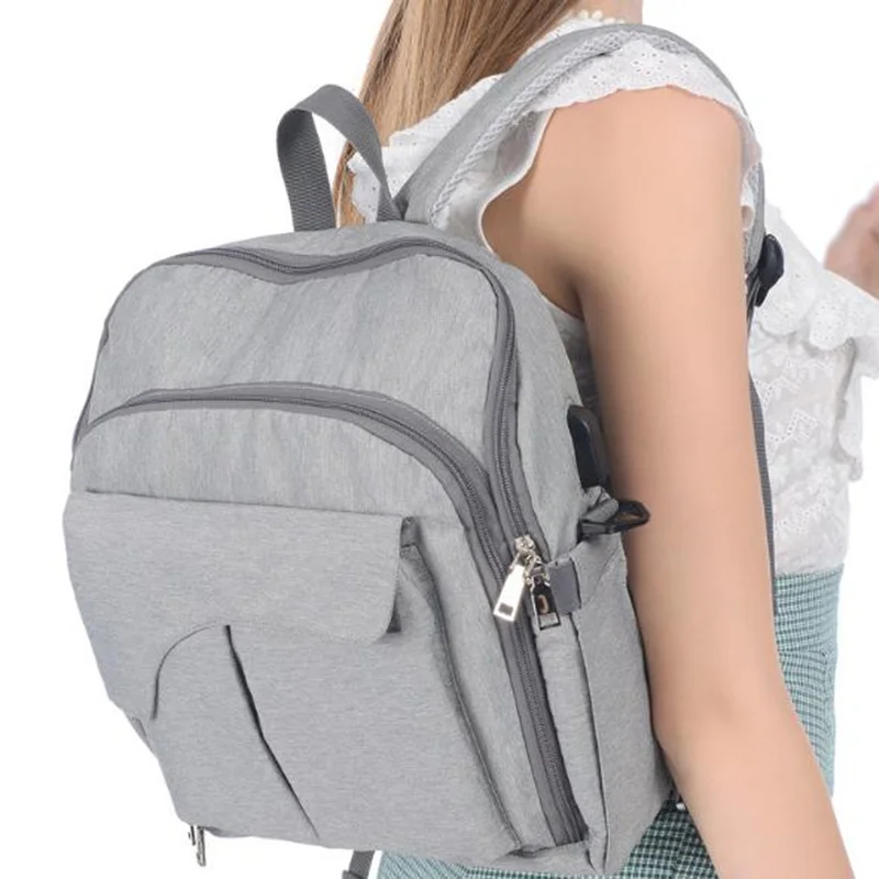 Детская сумка Daper водостойкая большая емкость Multifunction USB для мамы путешествий