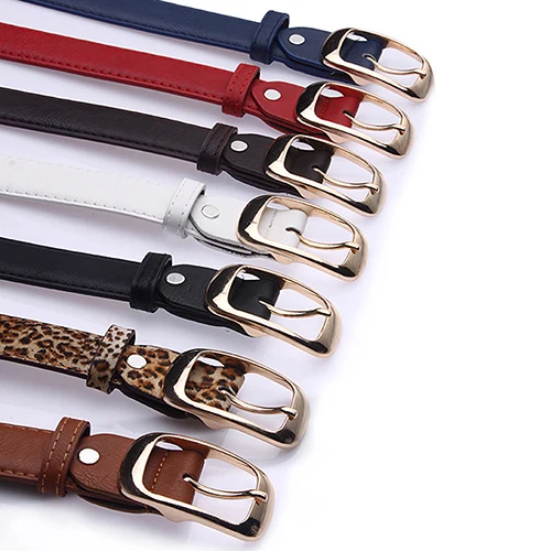 Новый женский модный цветной пояс из искусственной кожи с пряжкой на каждый