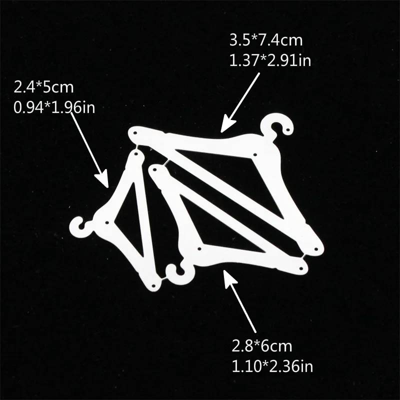 KSCRAFT Hanger Metal Cutting Dies Stencils for DIY Scrapbooking/photo album Decorative Embossing Paper Cards | Дом и сад