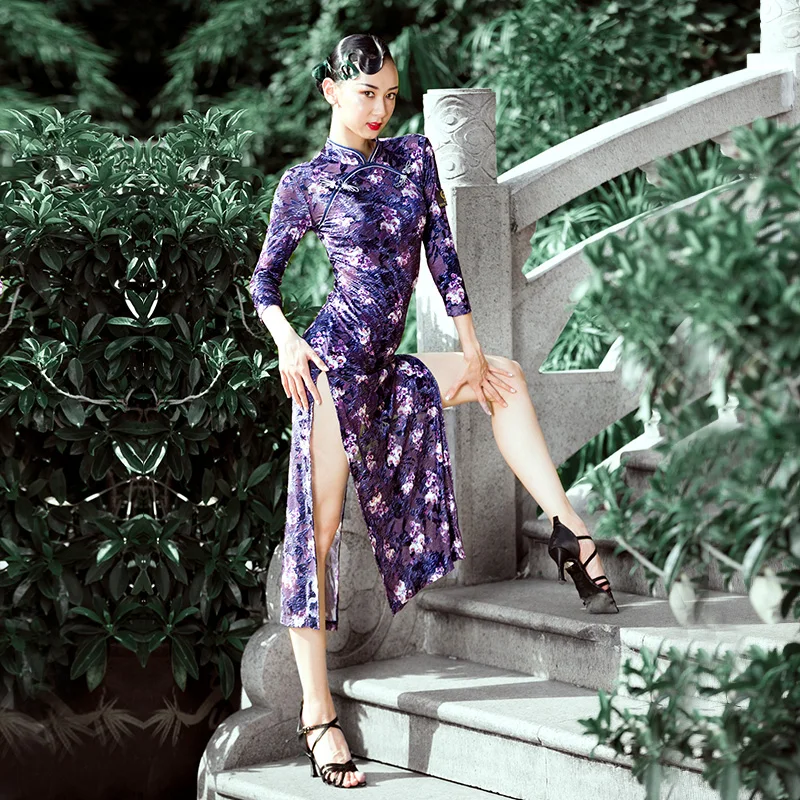 

cheongsam women latin dresses for sale latin dance dress latin sala dress samba costume modern dance costumes dance wear