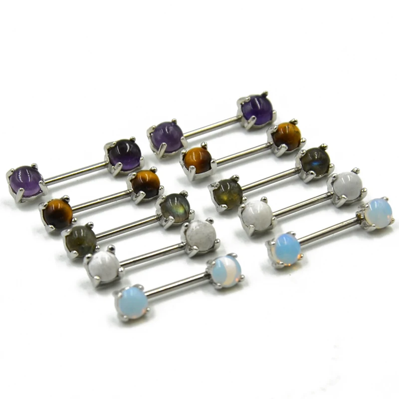 Кольцо для соска Опаловое кольцо соска|body piercing jewelry|body jewelry wholesalepiercing |