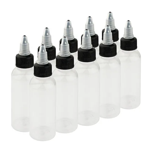 NO3 60ml 10Pcs Модель красок смешанные бутылки пустые бутылки с краской бутылка для хранения 30 мл 60 мл со стальным шариком для смешивания хобби Инструменты для рисования аксессуары - Цвет: NO3 60ml 10Pcs