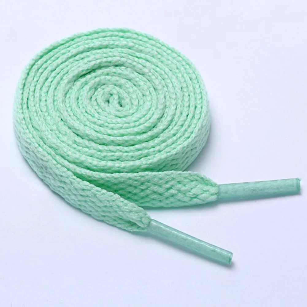 80 см 1 пара 15 цветов плоские цветные шнурки для обуви ботильоны без шнурков