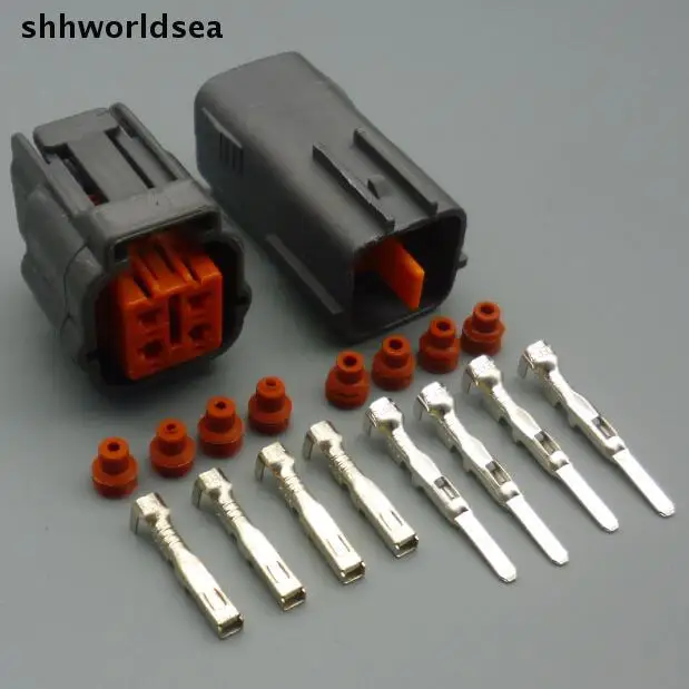 Shhworldsea 4/10/50/100 комплект 4 контактный автомобильный водонепроницаемый разъем