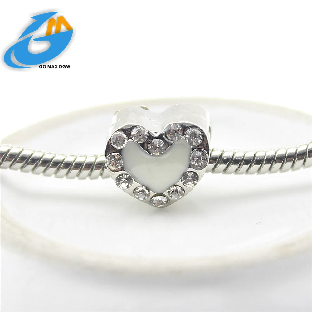 6 цветов милые розовые бусы подходят для оригинального браслета ожерелье с