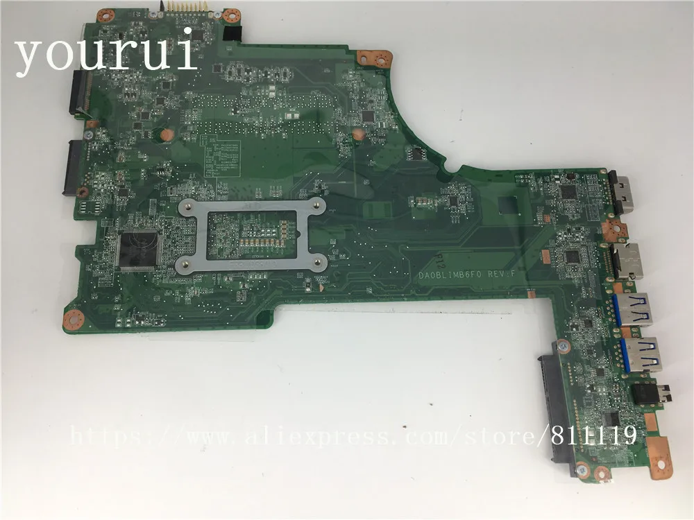 

yourui For Motherboard For Toshiba Satellite L50 L50-B L50T-B DA0BLIMB6F0 i5-4210u CPU DDR3 Tested Working good