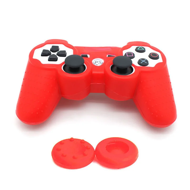 Мягкий силиконовый гибкий защитный чехол для Sony PS3 Dualshock 3 резиновый с