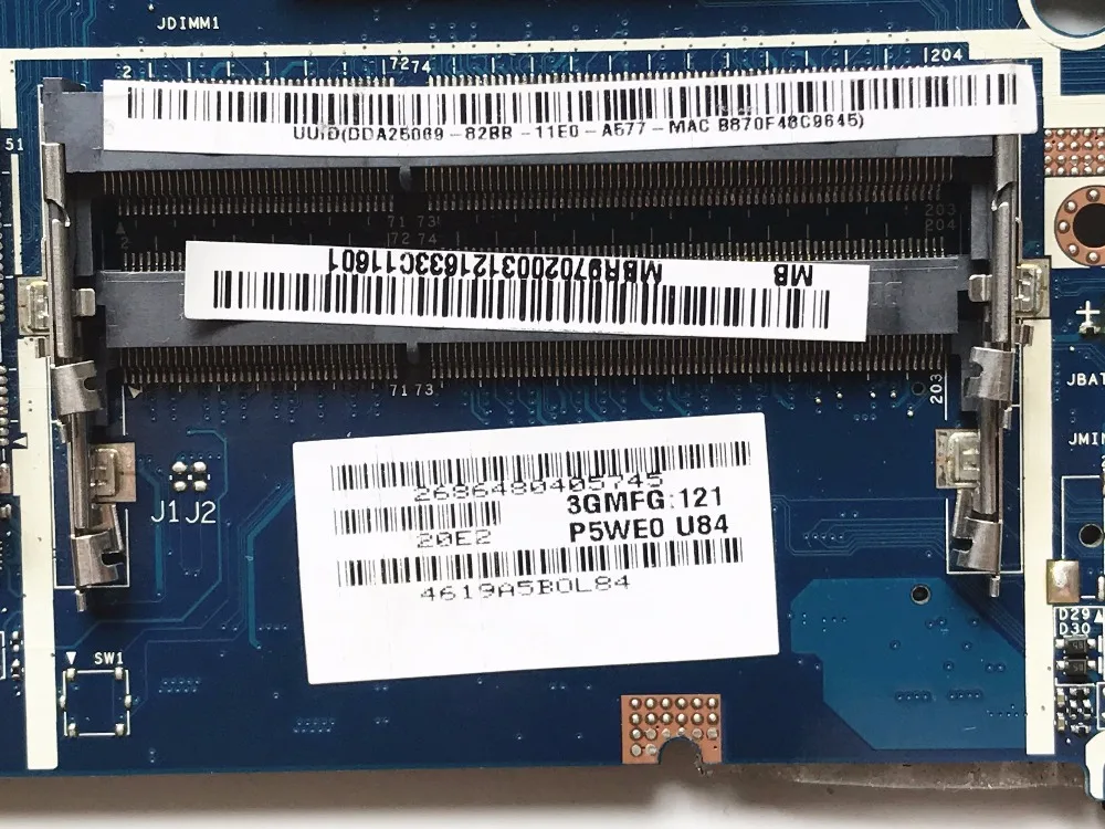Материнская плата MBR9702003 для ноутбука Acer Aspire 5750 5750G 5755G P5WE0 LA 6901P DDR3 высокое качество